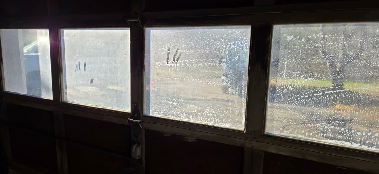 Window Cleaning — before